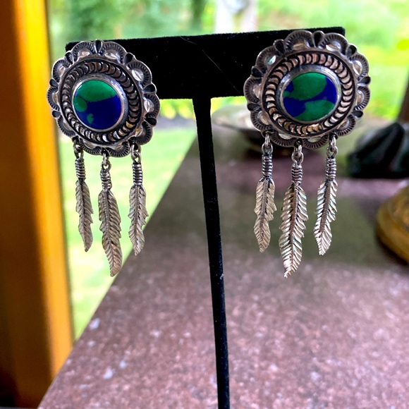 Native American Sterling Earrings
